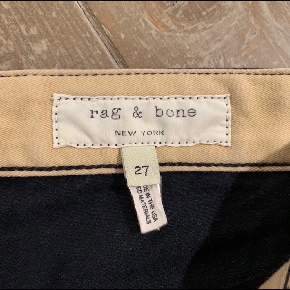 Rag and Bone Embroidered Tuxedo Jeans - Picture 6 of 7